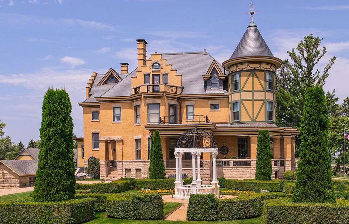Lexington Castle in Lexington, Illinois along Route 66