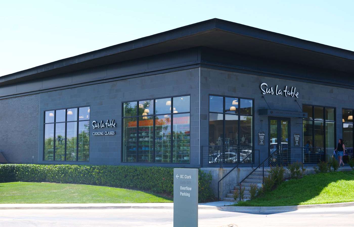 Sur La Table is one of many upscale retailers at Classen Curve, Western Avenue, Oklahoma City Oklahoma, along Route 66