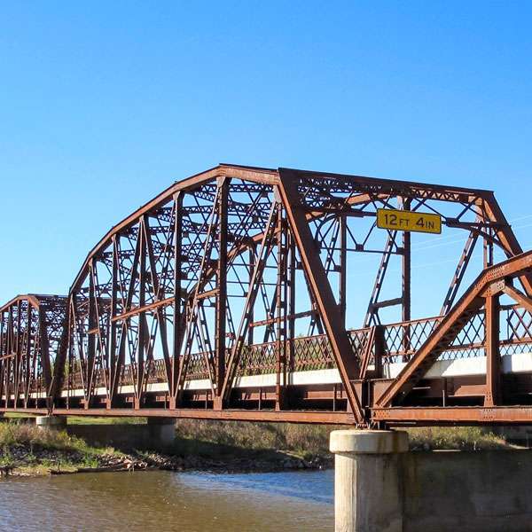 A bridge in Bethany, OKC