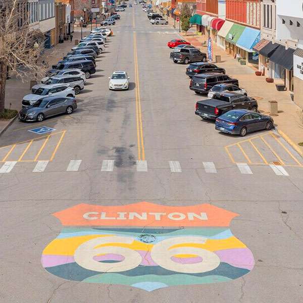 Downtown Clinton, OK
