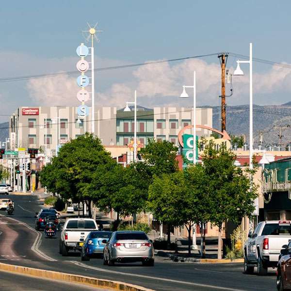 Downtown Albuquerque New Mexico along Route 66
